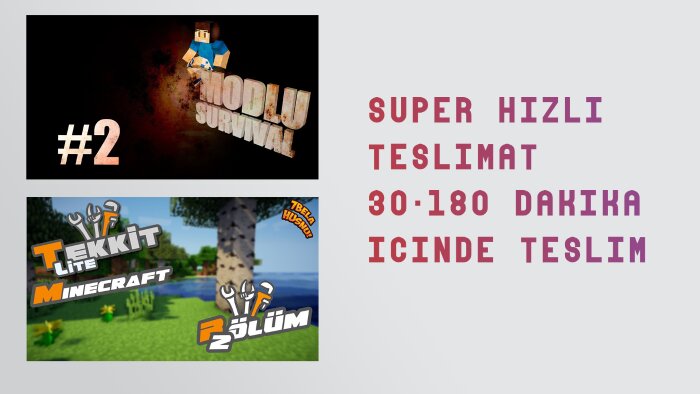 youtube videolarınız için küçük resim yaparım