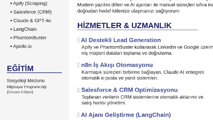 markanız için nitelikli potansiyel müşteriler bulurum