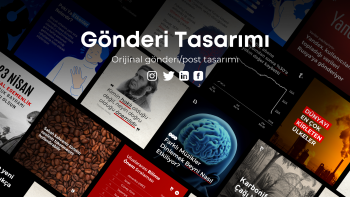 sosyal medya platformlarına post hazırlayabilirim