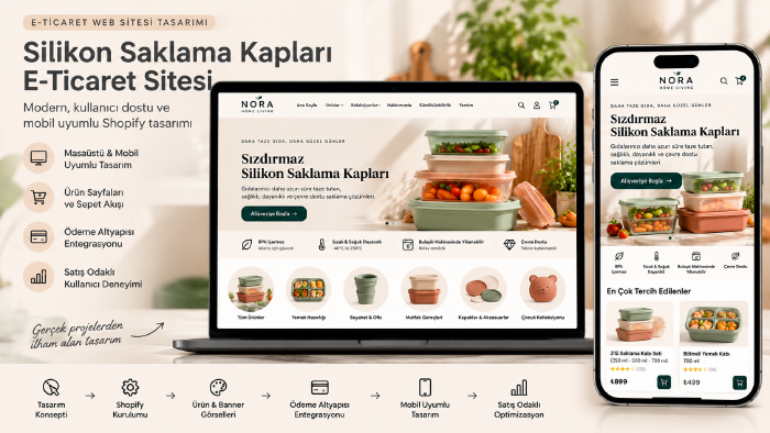 Shopify ile profesyonel e-ticaret sitesi kurarım