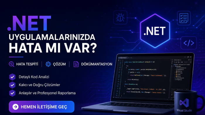 .NET çözülemeyen hataları çözerim