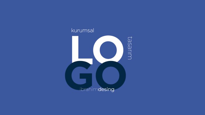 markanızı tek bakışta anlatan, akılda kalıcı logo hazırlarım