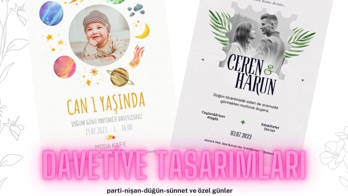 en güzel davetiyenizi hazırlayabilirim