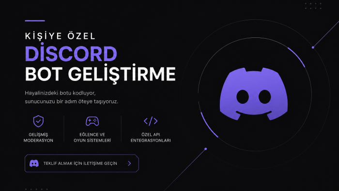 Discord botu yapıyorum