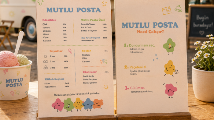 sizin için profesyonel menü tasarımı yaparım