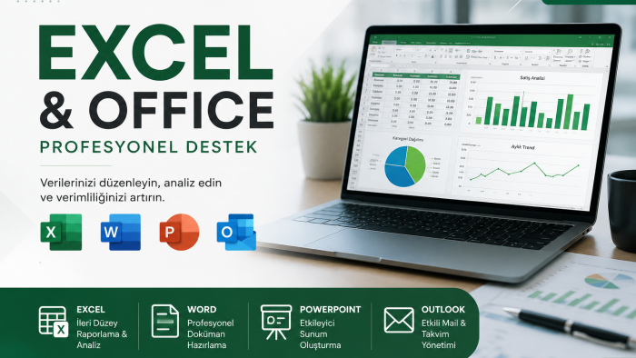 microsoft excel ve powerpoint ile ilgili işlerinizi yaparım