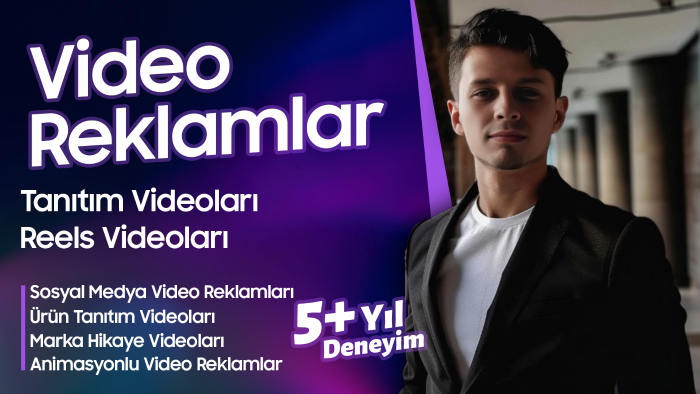 etkileyici video reklamları hazırlarım