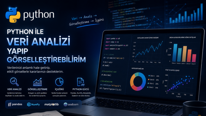 veri analizi yapıp görselleştirebilirim