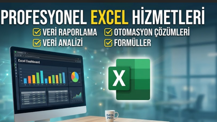 Excel ve Etablo ile alakalı her işinizi yapabilirim