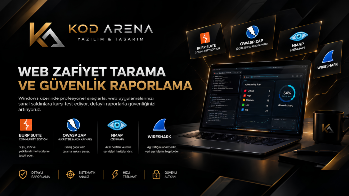web sitenizi siber saldırılara karşı test ederim