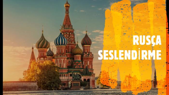 Rusça profesyonel seslendirme hizmeti sunarım