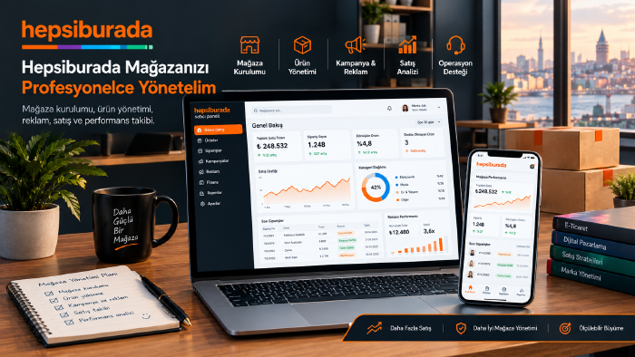 Hepsiburada mağazanızı yönetebilirim