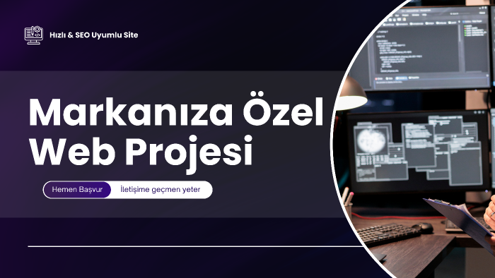 size özel kodlu hızlı ve seo uyumlu web sitesi tasarlarım