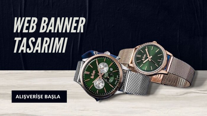 sosyal medya ve web siteleri için özgün banner tasarlarım