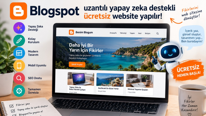 yapay zeka destekli Website yapabilirim