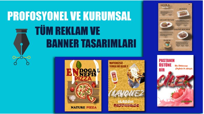 banner tasarımlarınızı hazırlarım