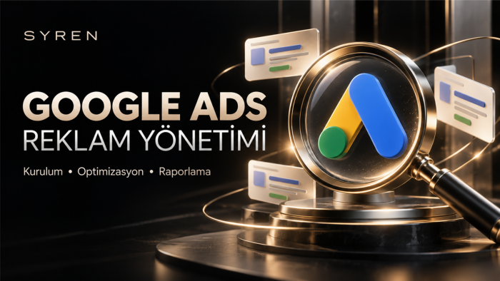 Google Ads reklamlarınızı kurar ve yönetirim