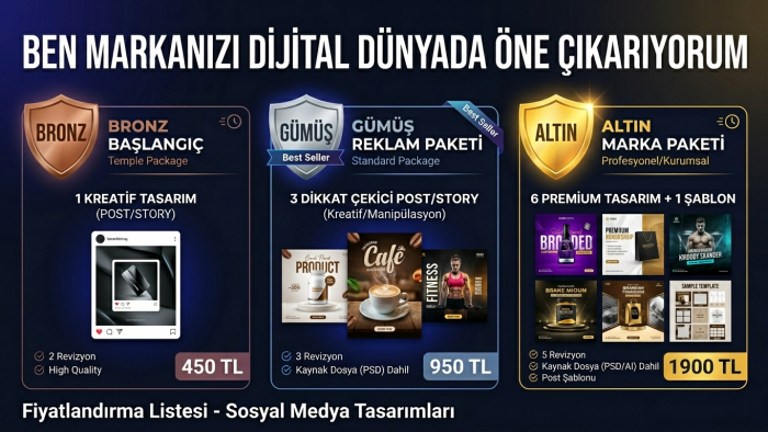 post tasarımı yaparım