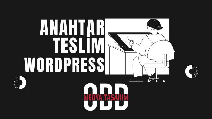 Wordpress sitelerinizi anahtar teslim şekilde sağlarım