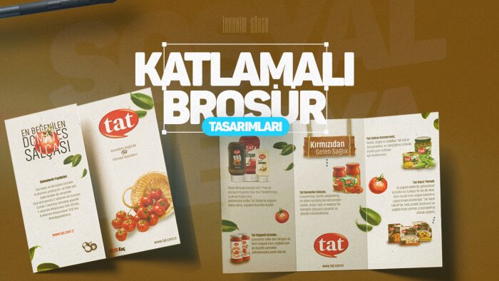 sizin için katlamalı broşür tasarımı yapabilirim