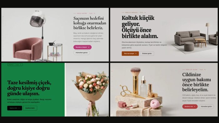 animasyonlu profesyonel web sitesi kurarım