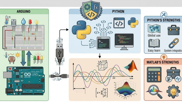 python, matlab ve arduino projelerinizde yardımcı olabilirim