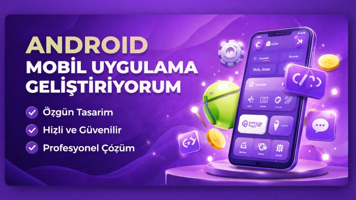 fikrinizi profesyonel android uygulamaya dönüştürürüm