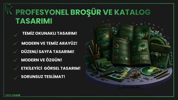 broşür ve katalog tasarımı yapabilirim