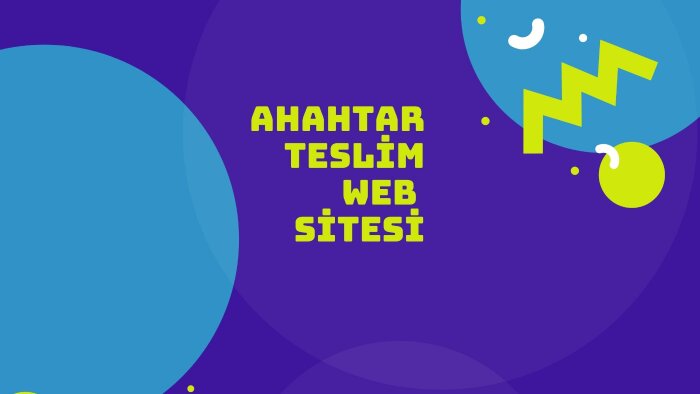 istediğiniz tasarımı, anahtar teslim web sitesi yaparım