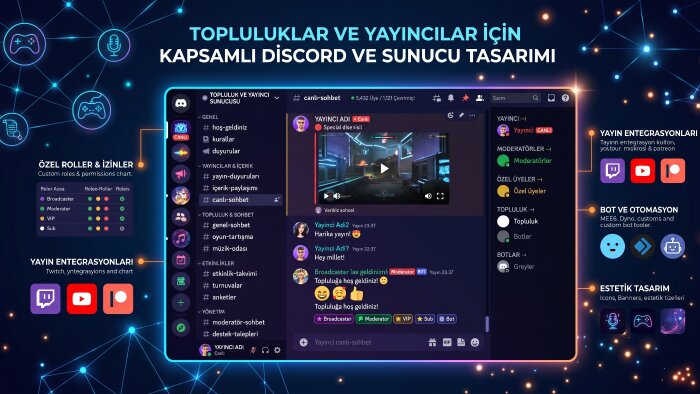 FiveM ve Discord sunucular  için premium tasarım yapabilirim