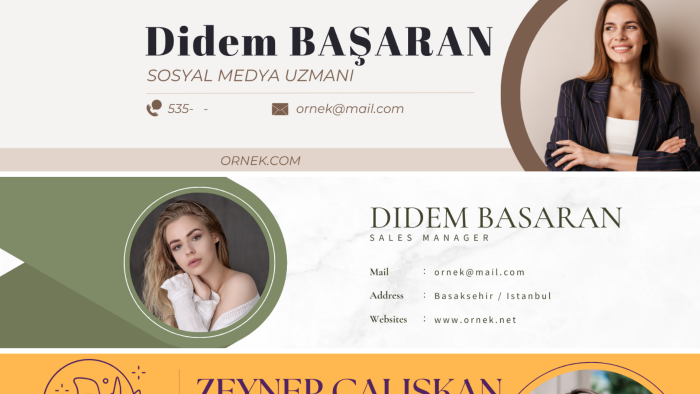 kişisel, özel ve profesyonel banner tasarlarım