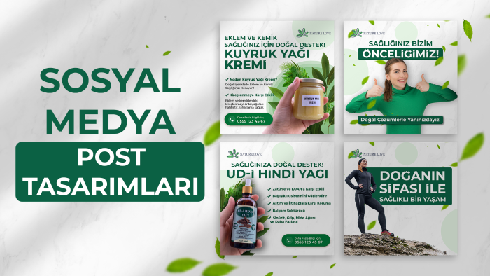 sosyal medyanızın hedef kitlesine uygun tasarımlar yapıyorum