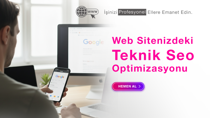 web sitenizdeki teknik seo sorunlarını optimize ediyorum