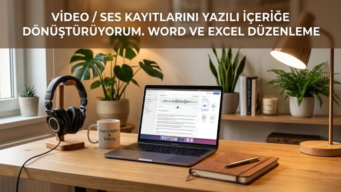 Word, Excel, İçerik Düzenleme, Ivır Zıvır işlerinizi yaparım