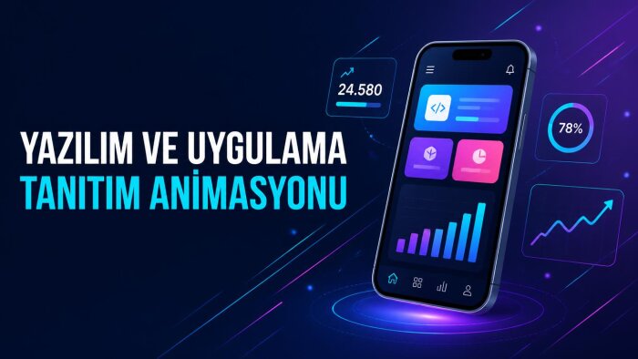 yazılım ve uygulama tanıtım animasyonu hazırlarım