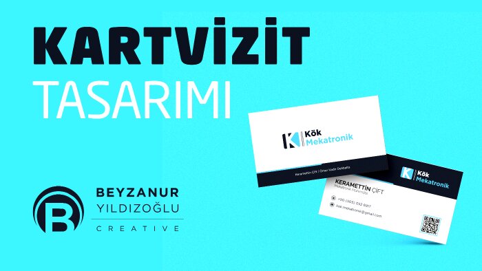 etkileyici kartvizitler tasarlarım