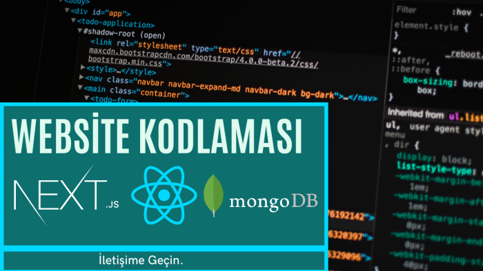 kaliteli ve performanslı web siteleri geliştiririm