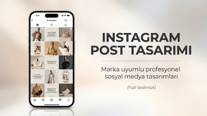 markanız için instagram post tasarımları yapabilirim