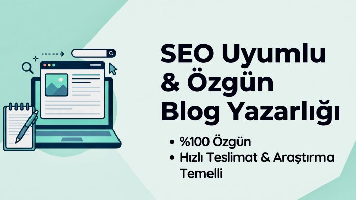 web siteniz ve blogunuz için özgün içerikler yazarım