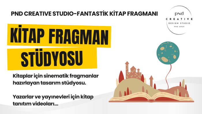 fantastik kitaplar için sinematik kitap fragmanı hazırlarım