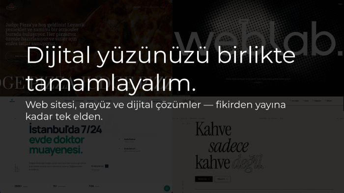işletmenizi yansıtan web siteleri hazırlıyorum
