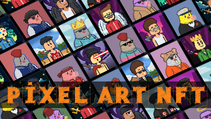 48x48 pixel art NFT çizimleri yapabilirim