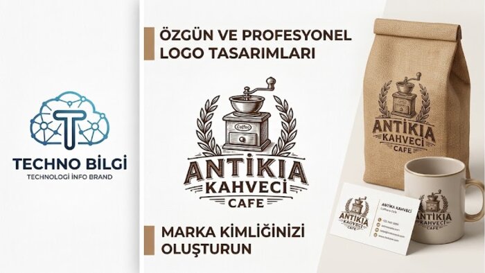 markanız için modern ve özgün logo tasarımları yaparım