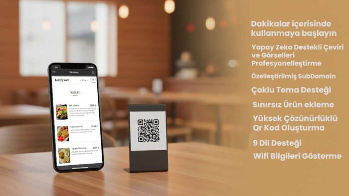 qr menü ve adisyon sistemi yapabilirim