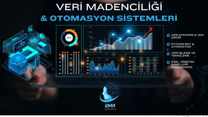 verilerinizi analiz eden özel otomasyon sistemleri kurarım