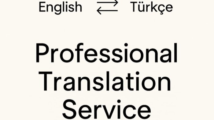 türkçe ve ingilizce çeviriler yapabiliyorum