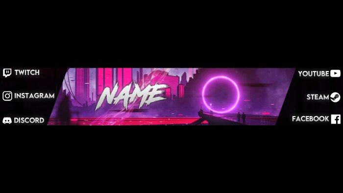 youtube kanalınız için profesyonel banner tasarlarım