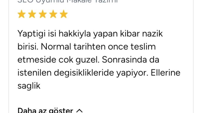 markanızı öne çıkaracak SEO uyumlu özgün yazılar yazabilirim