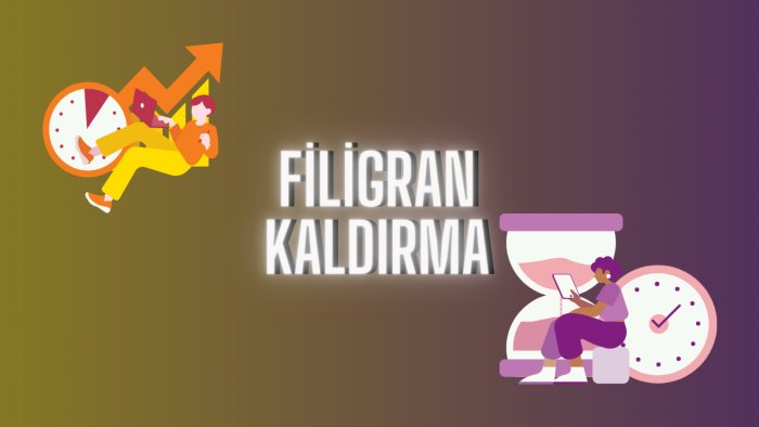 fotoğraftaki filigranı kaldırırım