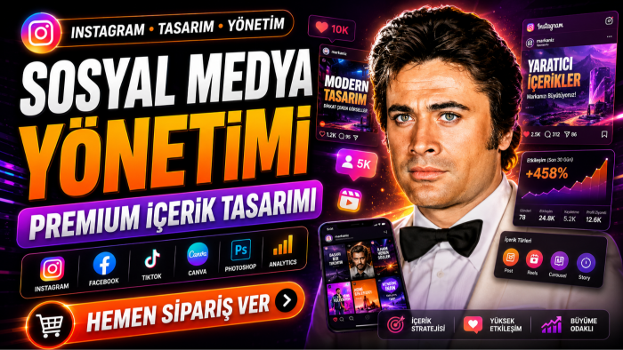 markanıza özel sosyal medya tasarımı ve yönetimi yaparım